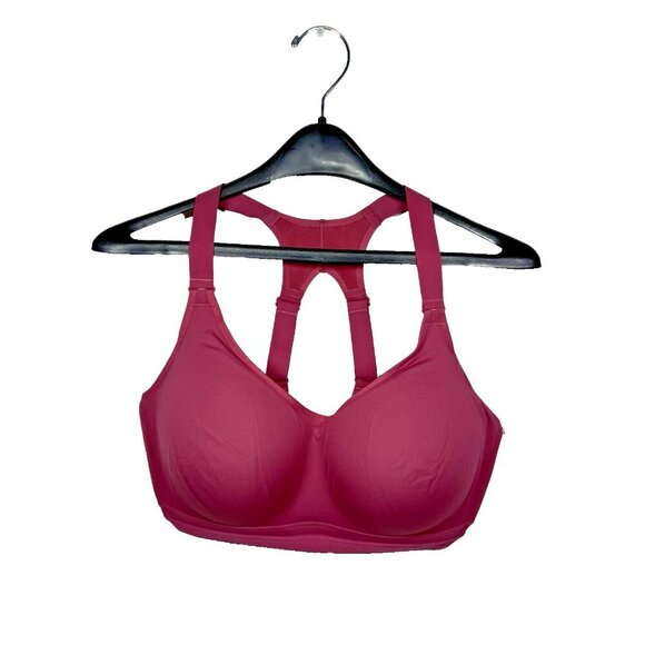 Victoria's Secret VSX Incredible Plunge Sports Bra Color Rose 38DDD NWOT - Picture 1 of 9